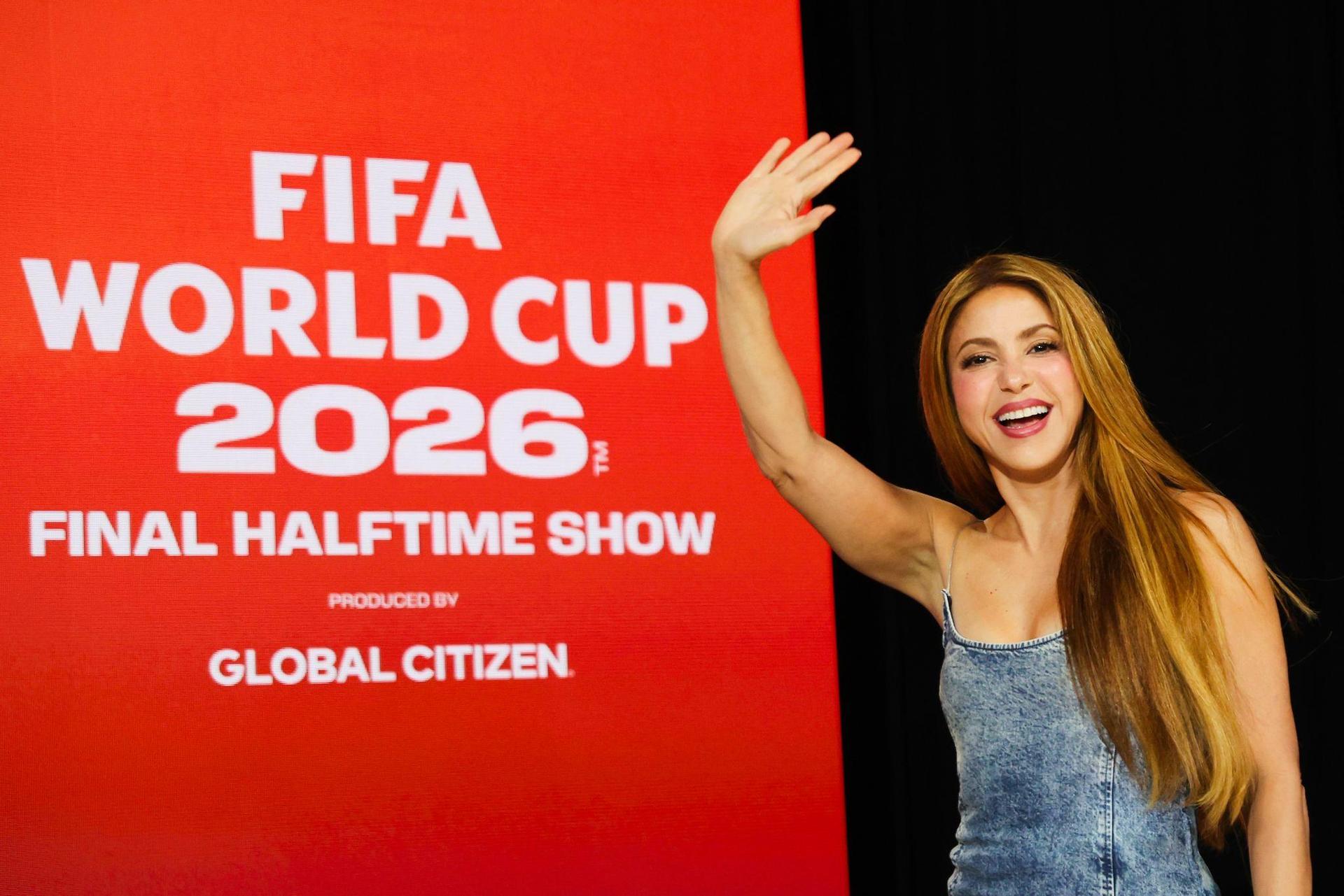 Shakira und die WM: Nach „Waka Waka“ jetzt „Dai Dai“ (Bild: Heather Khalifa/AP/dpa)
