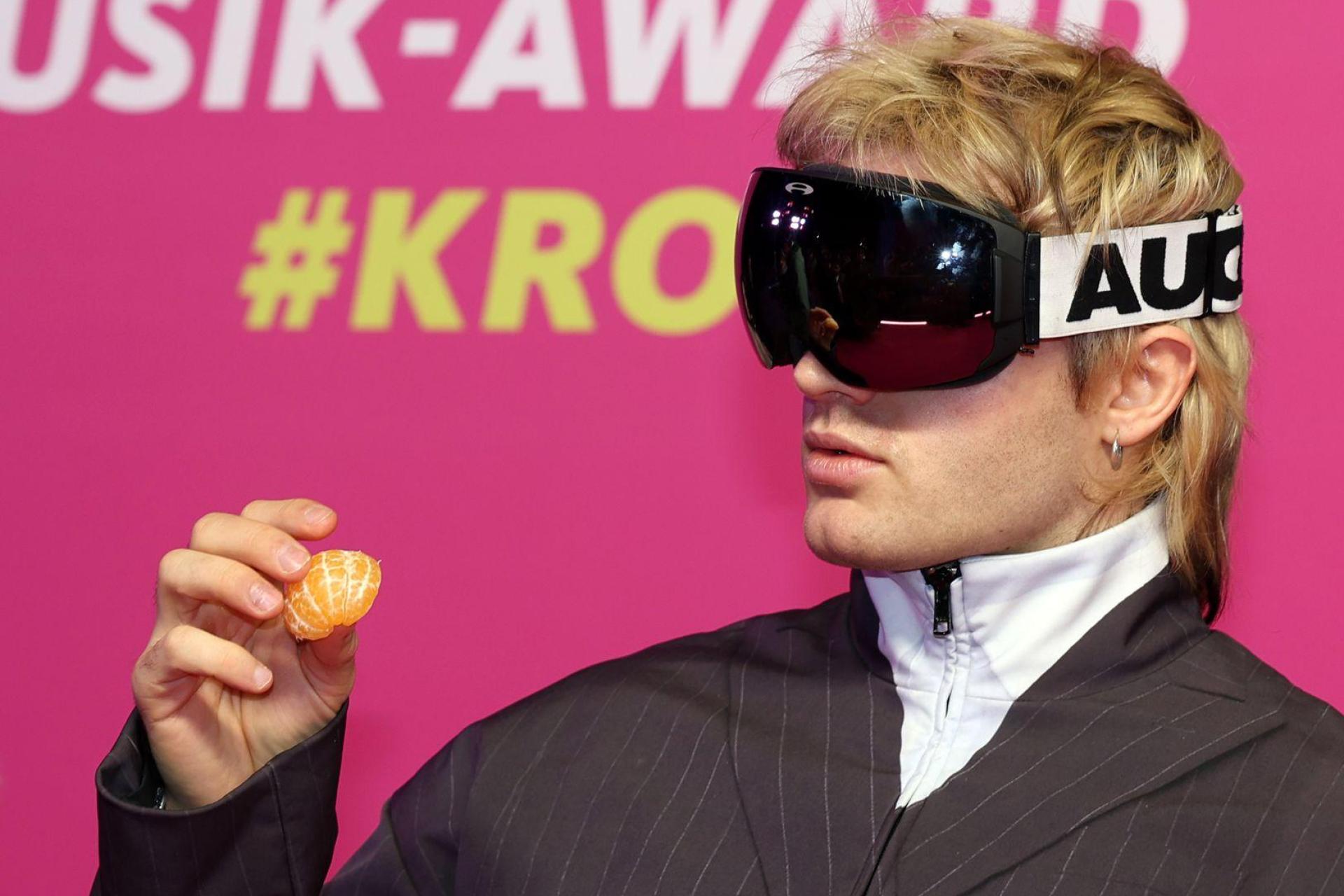 Rapper Ski Aggu kündigt eine Auszeit an.  (Archivbild: Friso Gentsch/dpa)