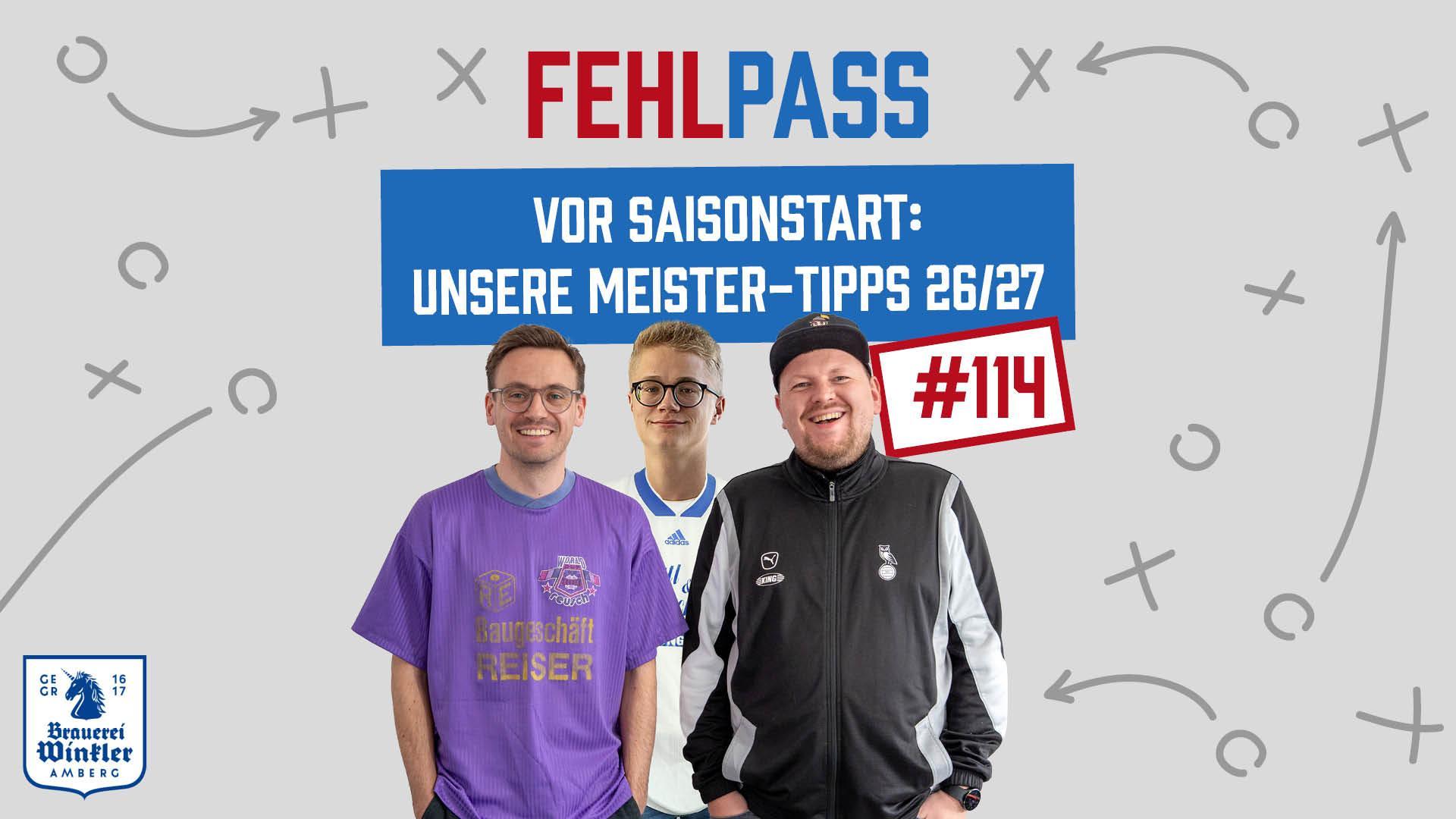 Die neue Saison geht los - was bedeutet: Es gibt wieder das große Fehlpass-Meistertippspiel. (Bild: Franka Eichl)