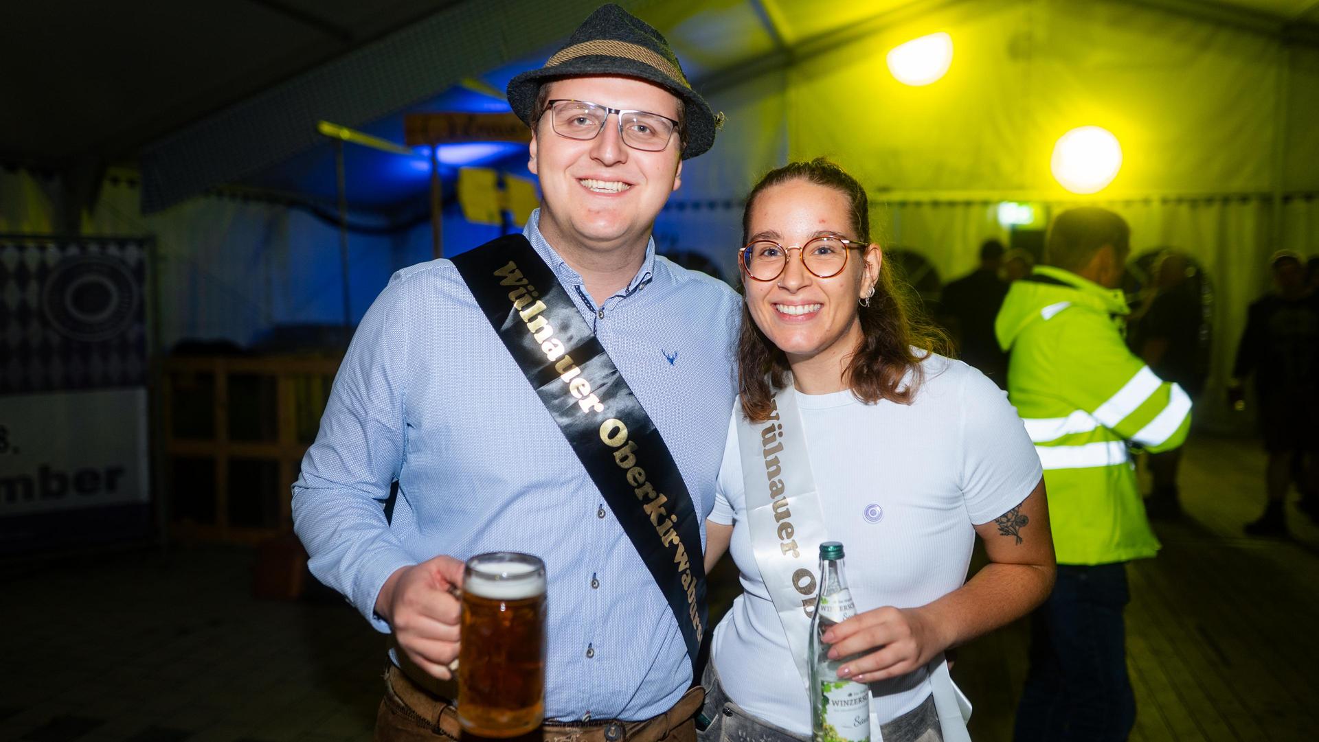 Bilder vom Freitagabend zur Kirwa in Luhe-Wildenau. (Bild: Hannes Stock)